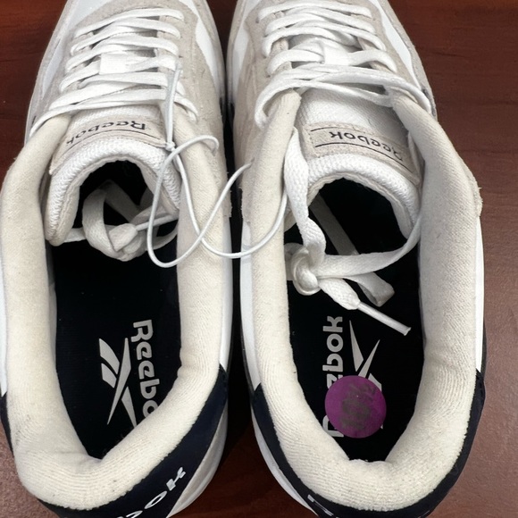 Reebok club c revenge sneakers New size 10.5 off white/grey/blue stripe - Picture 5 of 5